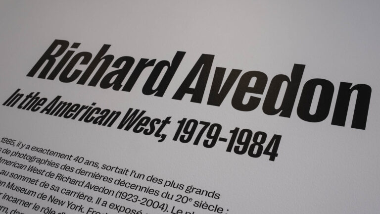 Richard Avedon à la Fondation Henri Cartier-Bresson